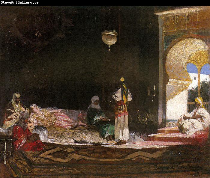 Jean-Joseph Benjamin-Constant Harem Scene